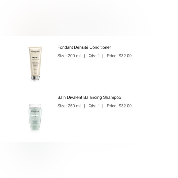 Kerastase Hair Kerastase Balancing Shampoo Conditioner Bundle